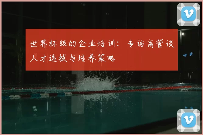 世界杯级的企业培训：专访高管谈人才选拔与培养策略